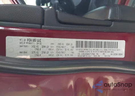 2017 Jeep Grand Cherokee Laredo 4X2 из США, поврежденный, VIN 1C4RJEAG6HC717400